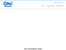 Tablet Screenshot of opasouvlaki.ca